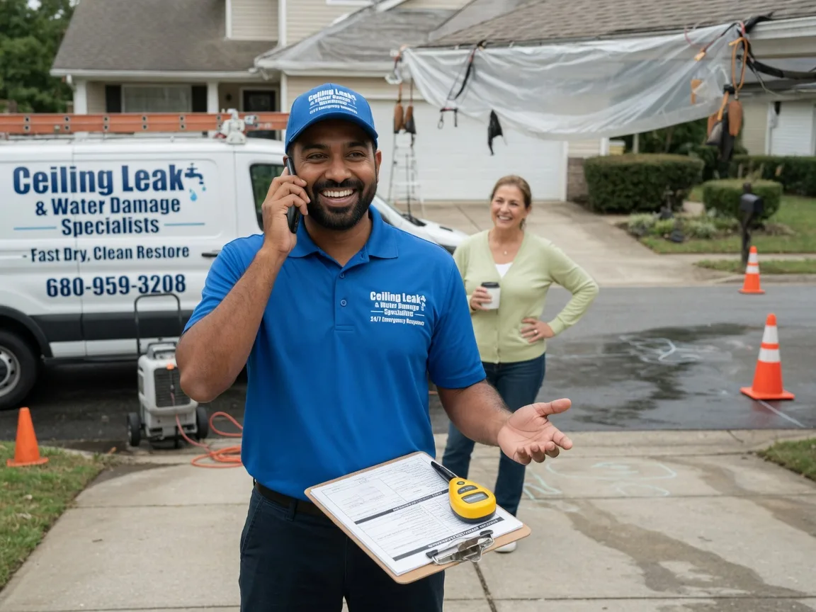 Ceiling Leak Cleanup Waynesboro, PA FAQs